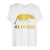 Mount Rainier Washington Bär Grizzly im Freien PNW Vintage T-Shirt