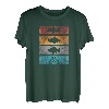 Angler Anglerin Fischen Angelhaken Fisch Köder Vintage Motiv T-Shirt