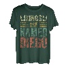 Lustiger personalisierter Name Shirt Kings Are Named Diego T-Shirt