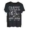 Herren Crappie Angelköder, Köder, Angelköder, Rutenfische T-Shirt