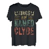 Lustiger personalisierter Name Shirt Kings Are Named Clyde T-Shirt