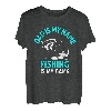 Herren Papa ist mein Name Angeln ist mein Spiel Ich Angeln T-Shirt