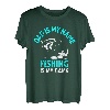 Herren Papa ist mein Name Angeln ist mein Spiel Ich Angeln T-Shirt
