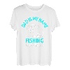 Herren Papa ist mein Name Angeln ist mein Spiel Ich Angeln T-Shirt