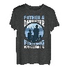 Vater und Tochter Angeln Partner für den Vatertag T-Shirt