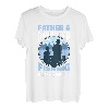 Vater und Tochter Angeln Partner für den Vatertag T-Shirt