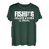 Fishing Lustiges Angler Angeln Männer T-Shirt