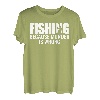 Fishing Lustiges Angler Angeln Männer T-Shirt