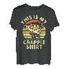 Herren Dieses My Crappie-Shirt Reel Cool Papa Bass Dad Lustiges Angeln T-Shirt