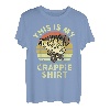 Herren Dieses My Crappie-Shirt Reel Cool Papa Bass Dad Lustiges Angeln T-Shirt