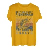 65 Jahre alter Angler 1957 65. Geburtstag Vintage T-Shirt