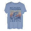 65 Jahre alter Angler 1957 65. Geburtstag Vintage T-Shirt