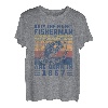 65 Jahre alter Angler 1957 65. Geburtstag Vintage T-Shirt