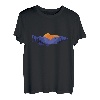 Retro Vintage Forelle Angeln Fischen Fisch Rute T-Shirt