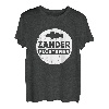 Herren Angler & Fischer Spruch lustig - ZANDER angeln Männer angel T-Shirt
