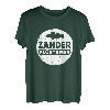 Herren Angler & Fischer Spruch lustig - ZANDER angeln Männer angel T-Shirt