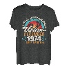 49 Jahre alte Fliegenfischer-Liebhaber, Dezember 1974 - 49. Geburtstag T-Shirt