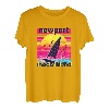 Newport RI Retro 80er Jahre Style Souvenir Beach T-Shirt