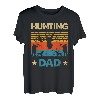 Jagdvater Daddy's Future Jagd Buddy passender Vater Sohn T-Shirt