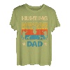 Jagdvater Daddy's Future Jagd Buddy passender Vater Sohn T-Shirt