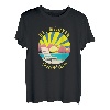 St. Martin Retro Sonnenuntergang & Strandurlaub T-Shirt