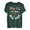 Big Sis Of The Big One Angeln, Geburtstagsparty T-Shirt
