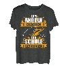Zum Angeln geboren, zur Schule gezwungen, Angeln T-Shirt