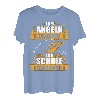 Zum Angeln geboren, zur Schule gezwungen, Angeln T-Shirt