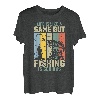 Das Leben ist wie ein Spiel, aber Angeln ist ernst T-Shirt
