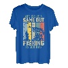 Das Leben ist wie ein Spiel, aber Angeln ist ernst T-Shirt