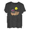 Katzenangeln auf dem Boot bei Sonnenuntergang T-Shirt