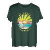 St. Lucia Retro Sonnenuntergang & Strandurlaub T-Shirt