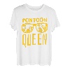 Sommer Flamingo Pontoon Queen T-Shirt