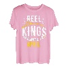 Reel Kings Are Born In April Angeln Geburtstag T-Shirt
