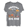 Granny Of The Big One Geburtstag Angeln Thema Bday T-Shirt