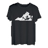 Virginia Bowfishing Geschenk Bowfisher Bogen Angeln Fischer T-Shirt
