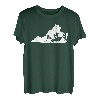 Virginia Bowfishing Geschenk Bowfisher Bogen Angeln Fischer T-Shirt