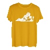 Virginia Bowfishing Geschenk Bowfisher Bogen Angeln Fischer T-Shirt