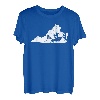 Virginia Bowfishing Geschenk Bowfisher Bogen Angeln Fischer T-Shirt