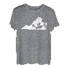 Virginia Bowfishing Geschenk Bowfisher Bogen Angeln Fischer T-Shirt
