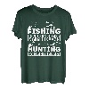 Angeln löst die meisten meiner Probleme, Jagen, den Rest Fischen T-Shirt