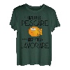 Herren Geschenkidee für Fischer gezwungen zu arbeiten T-Shirt