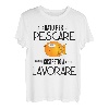 Herren Geschenkidee für Fischer gezwungen zu arbeiten T-Shirt