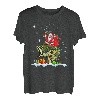 Weihnachten Barsch Angeln Lustiger Weihnachtsmann Reitfisch Angler PJ T-Shirt