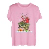 Weihnachten Barsch Angeln Lustiger Weihnachtsmann Reitfisch Angler PJ T-Shirt