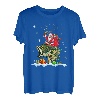 Weihnachten Barsch Angeln Lustiger Weihnachtsmann Reitfisch Angler PJ T-Shirt