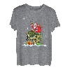 Weihnachten Barsch Angeln Lustiger Weihnachtsmann Reitfisch Angler PJ T-Shirt