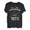 1973 wurden nur die besten Fischer geboren Lustiges Angeln T-Shirt