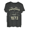 1973 wurden nur die besten Fischer geboren Lustiges Angeln T-Shirt