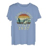 Herren Happy 65th Funny Fishing 1957 Gag Gifts 65 Jahre alter Mann T-Shirt